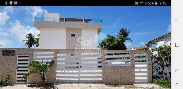 Cobertura com Jacuzzi Maria Farinha. Flat 201 - Bloco Reside