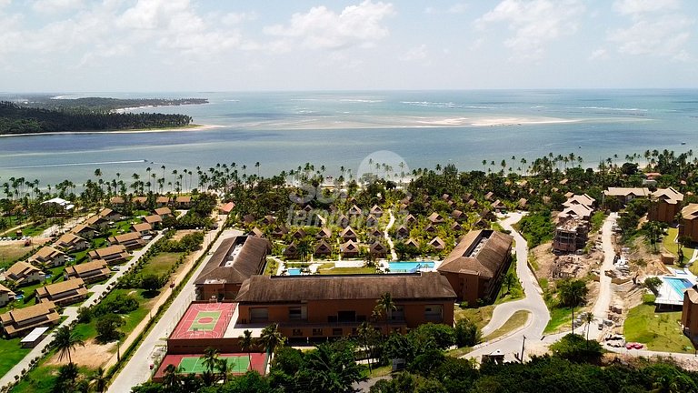 Flat 206 CM - Eco Resort Praia dos Carneiros ao lado da Igre
