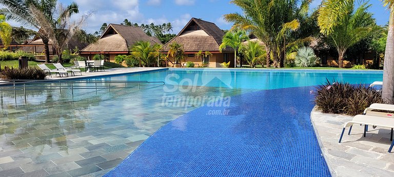 Flat 206 CM - Eco Resort Praia dos Carneiros ao lado da Igre