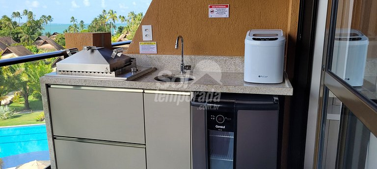 Flat 206 CM - Eco Resort Praia dos Carneiros ao lado da Igre
