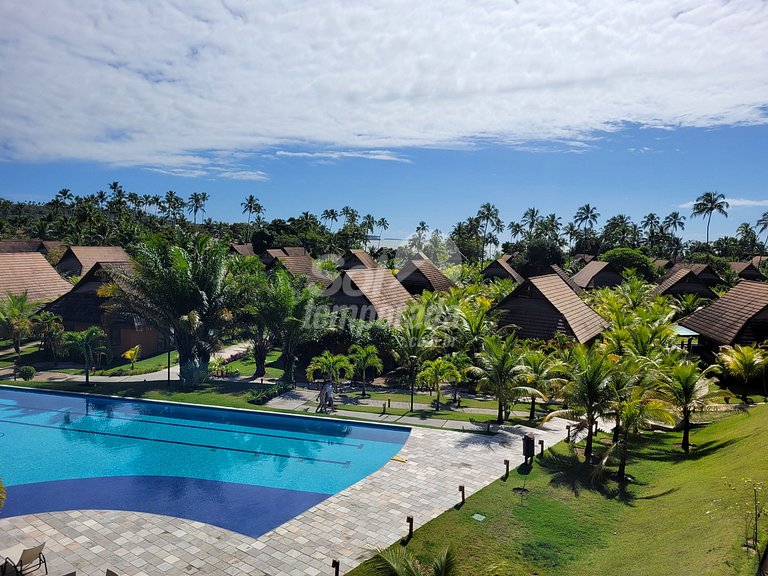 Flat 108 CM super luxo no Eco Resort Praia dos Carneiros ao