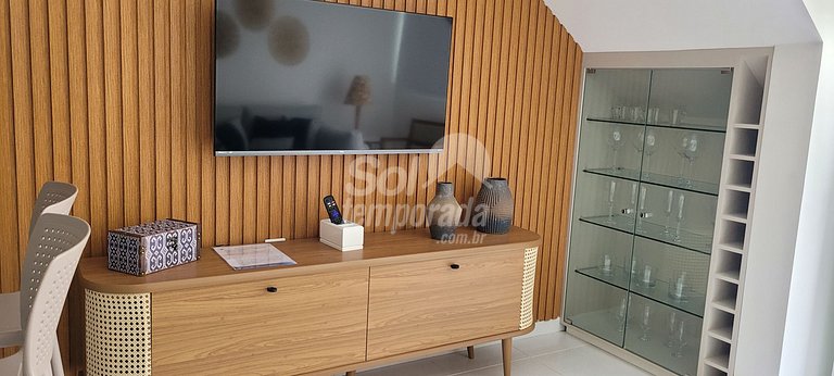 FLAT TÉRREO 103 Praia de Maria Farinha - Bloco Residence - L