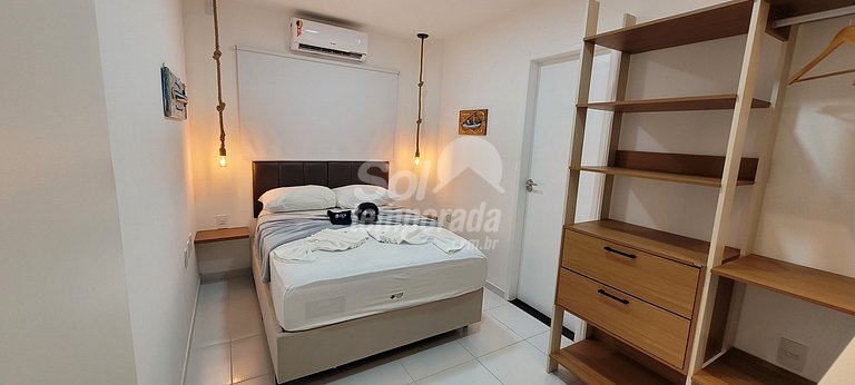 Cobertura na Praia de Maria Farinha com Jacuzzi - FLAT 203 B