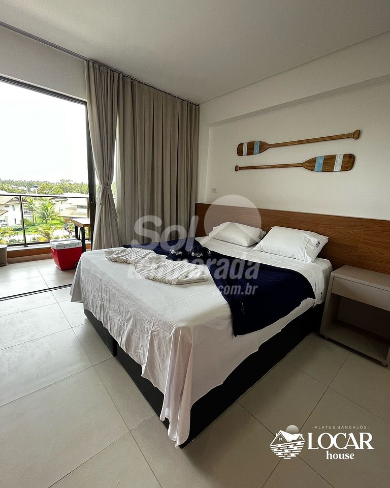 Flat 226 Luxo no Eco Resort na praia dos Carneiros