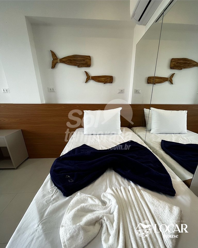 Flat 226 Luxo no Eco Resort na praia dos Carneiros
