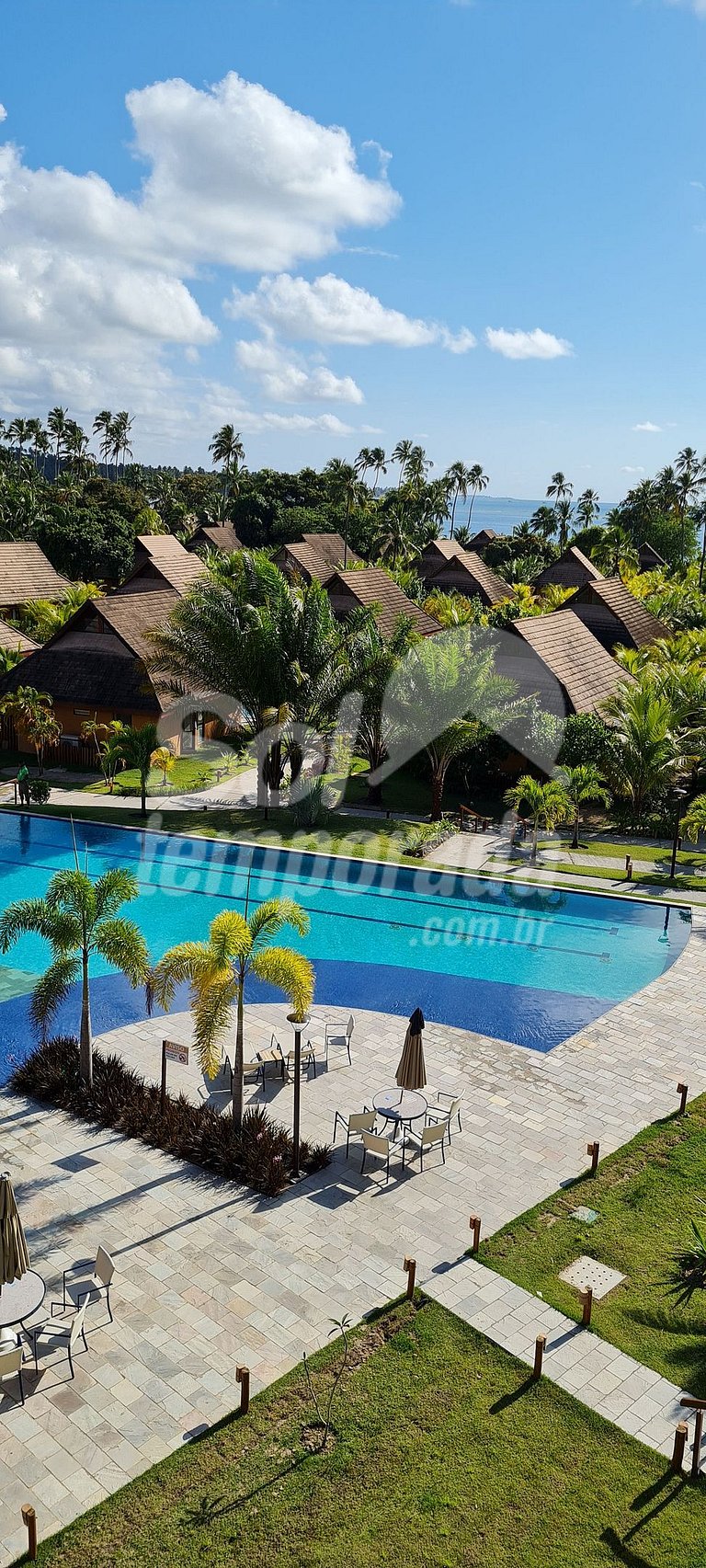 Flat 226 Luxo no Eco Resort na praia dos Carneiros