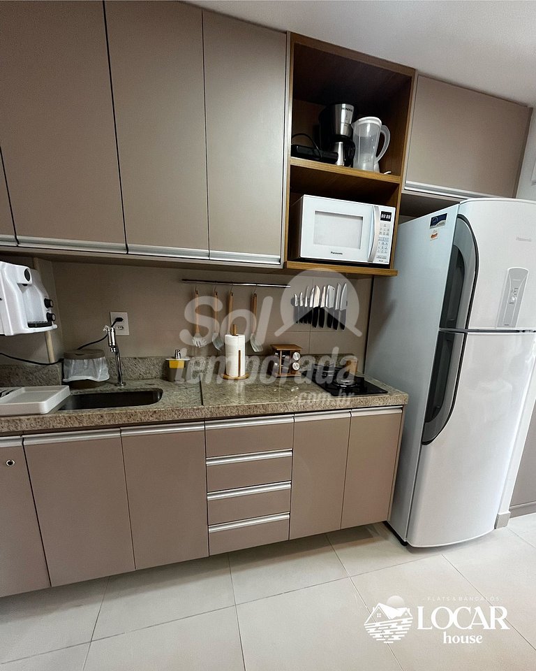 Flat 226 Luxo no Eco Resort na praia dos Carneiros