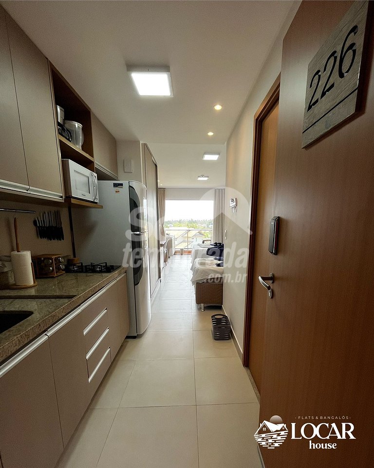 Flat 226 Luxo no Eco Resort na praia dos Carneiros