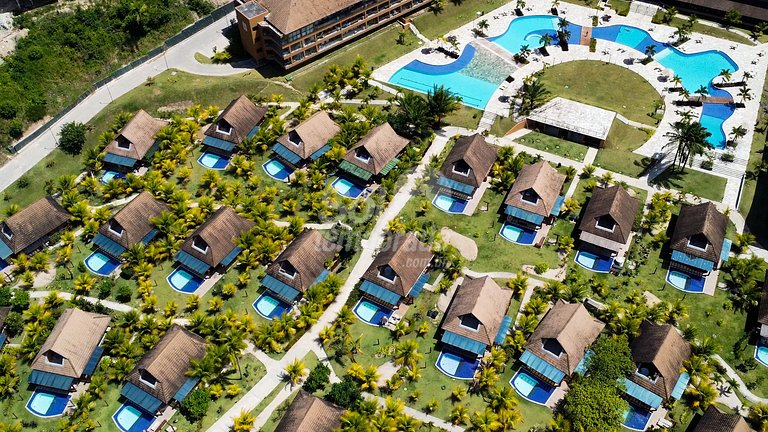 Flat 226 Luxo no Eco Resort na praia dos Carneiros