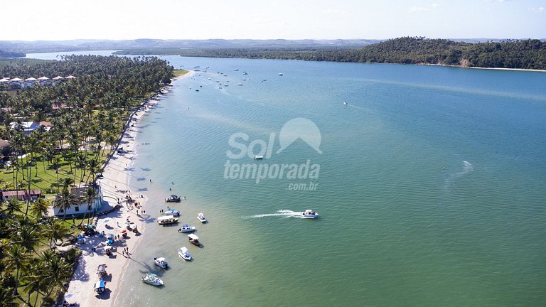 Flat 226 Luxo no Eco Resort na praia dos Carneiros