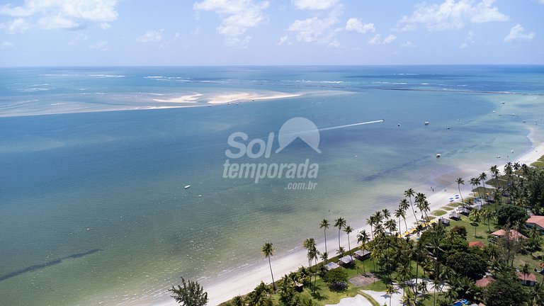 Flat 226 Luxo no Eco Resort na praia dos Carneiros