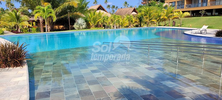 Flat 226 Luxo no Eco Resort na praia dos Carneiros