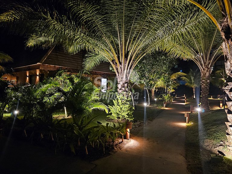 Bangalô Super Luxo com piscina privativa e varanda Gourmet n