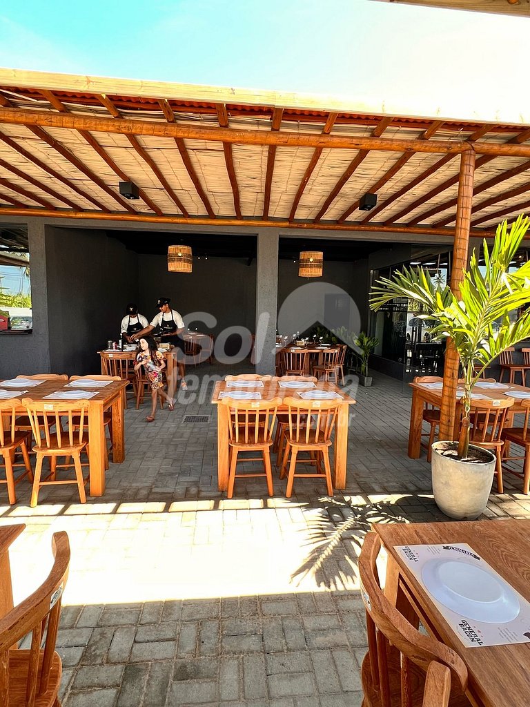 Flat super luxo com 2 suítes no Manatee - Patacho - Milagres