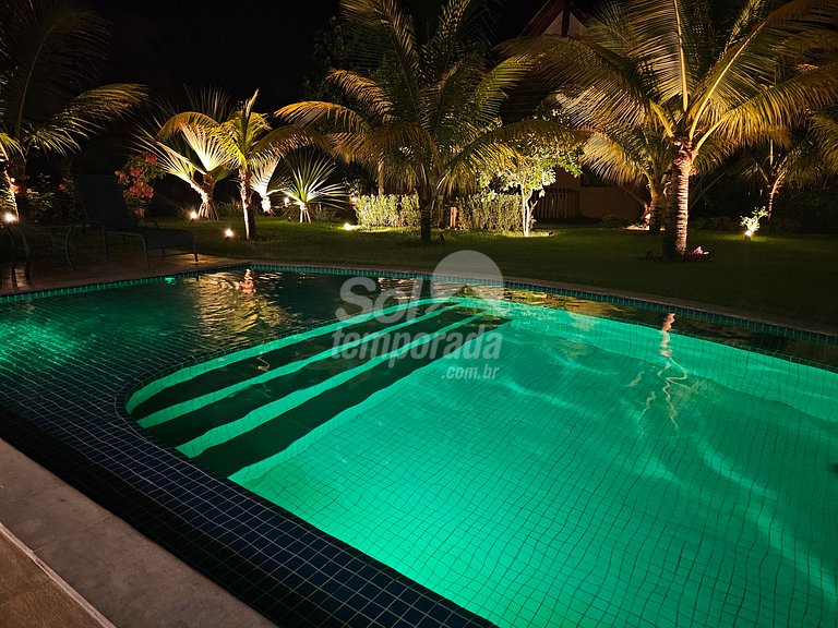 Bangalô Super Luxo com piscina privativa e varanda Gourmet n